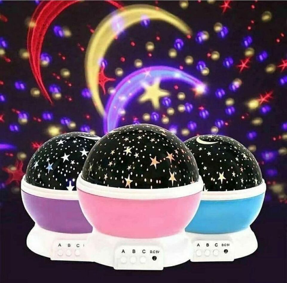 Projeksiyonlu Dönen Star Master Lamba Şık Tasarımlı Fonksiyonel Ürün