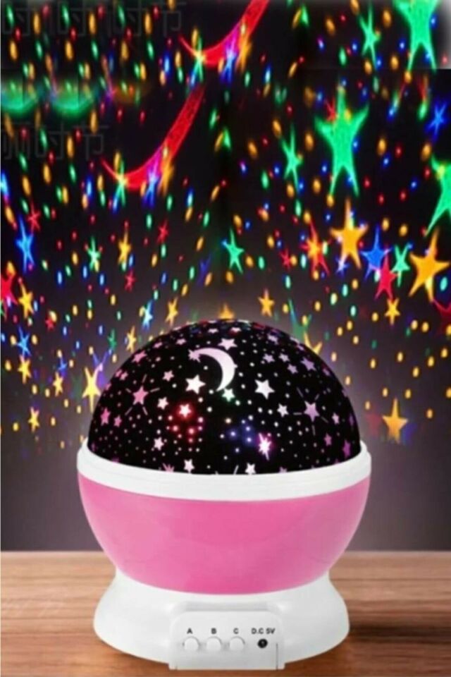 Projeksiyonlu Dönen Star Master Lamba Şık Tasarımlı Fonksiyonel Ürün