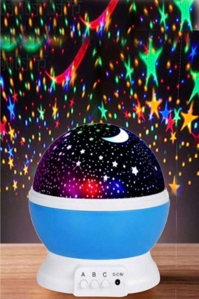 Projeksiyonlu Dönen Star Master Lamba Şık Tasarımlı Fonksiyonel Ürün