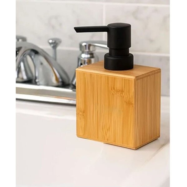 Büyük Ahşap Sıvı Sabunluk Şık Tasarımıyla Benzersiz Kullanım Deneyimi Hayatınızı Kolaylaştıracak Ürünler