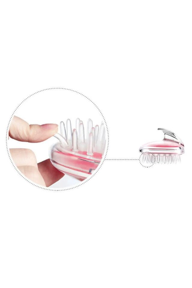 Silikon Yumuşak Duş Saç Fırçası Şık Tasarımlı Fonksiyonel Ürün