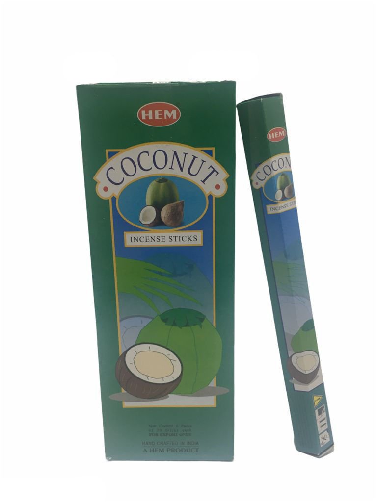 Hem Coconut  Aromalı Çubuk Tütsü Şık Tasarımlı Fonksiyonel Ürün