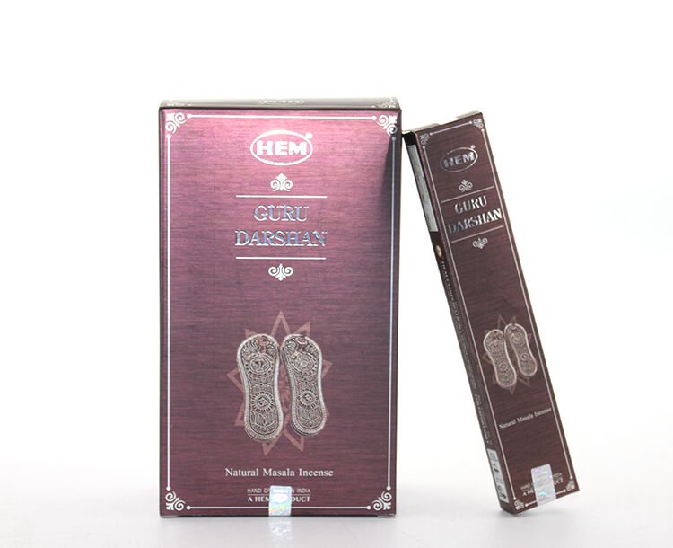 Hem Devotional Guru Darshan Masala Aromalı Çubuk Tütsü Şık Tasarımlı Fonksiyonel Ürün