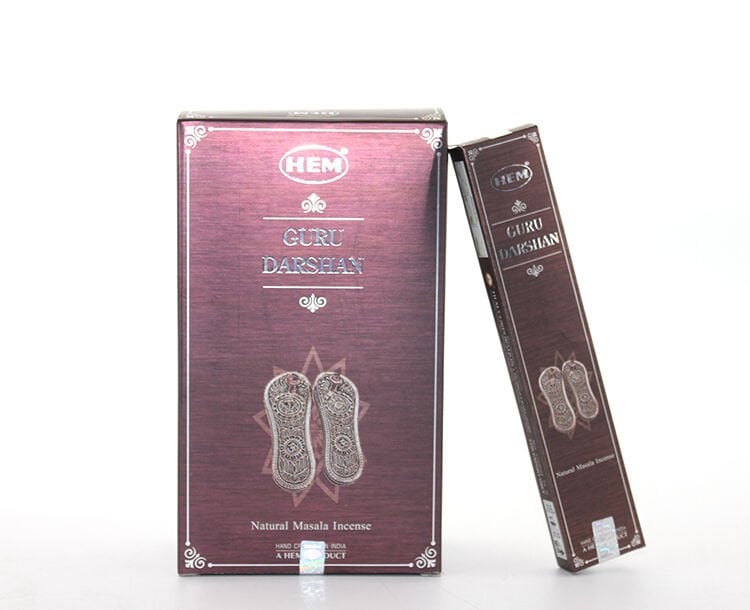Hem Devotional Guru Darshan Masala Aromalı Çubuk Tütsü Şık Tasarımlı Fonksiyonel Ürün