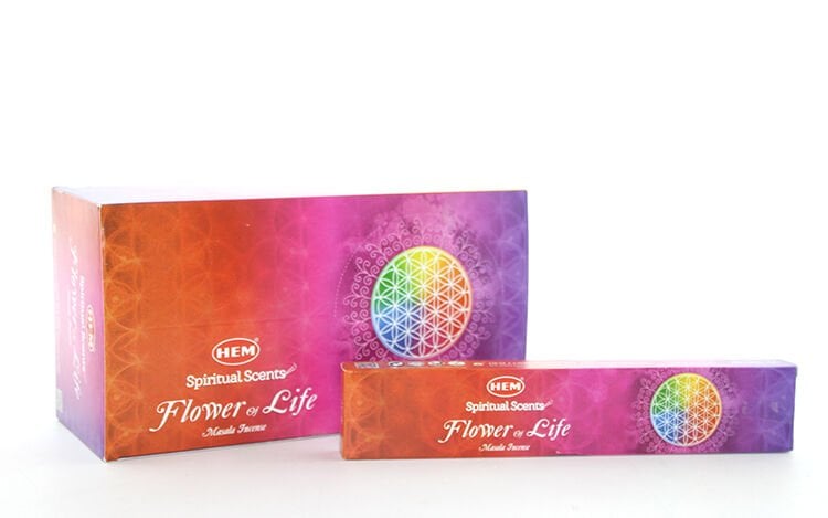 Hem Flower Of Life Masala Aromalı Çubuk Tütsü Şık Tasarımlı Fonksiyonel Ürün
