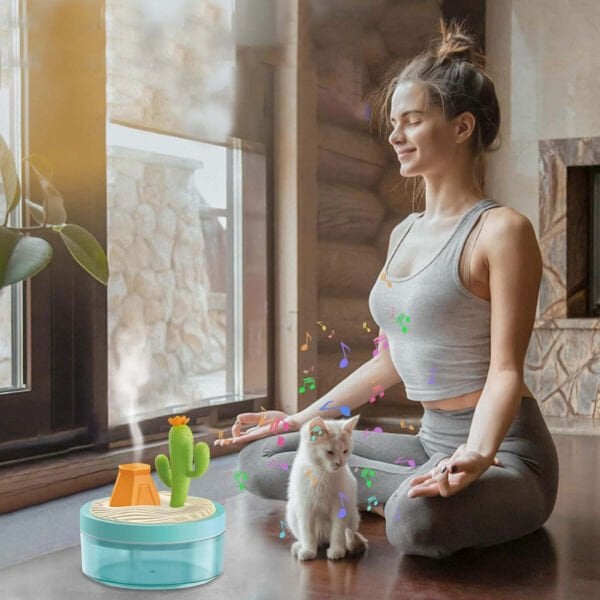 Doğa Temalı Mini Nemlendirici Şık Tasarımlı Fonksiyonel Ürün