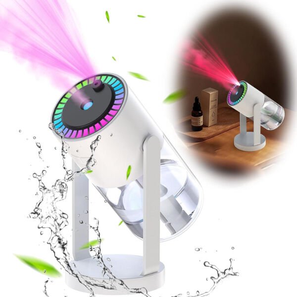 LED Işıklı Hava Nemlendirici Cihaz Şık Tasarımlı Fonksiyonel Ürün