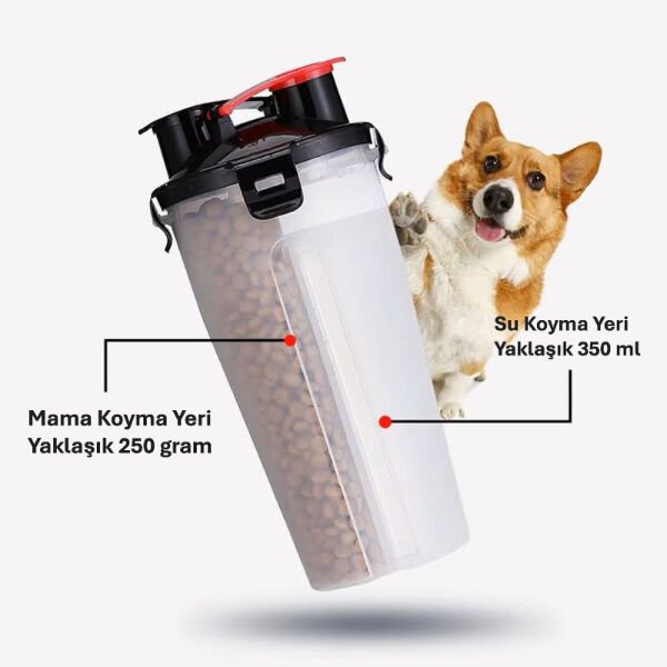 Evcil Hayvan Mama ve Su Taşıma Seti Şık Tasarımıyla Benzersiz Kullanım Deneyimi Hayatınızı Kolaylaştıracak Ürünler