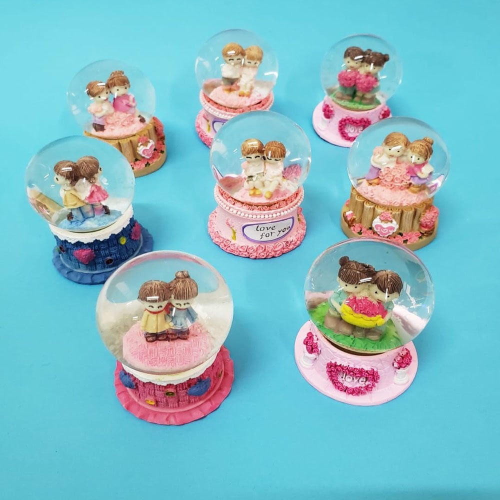 Işıklı Minik Su Küresi Şık Tasarımlı Fonksiyonel Ürün