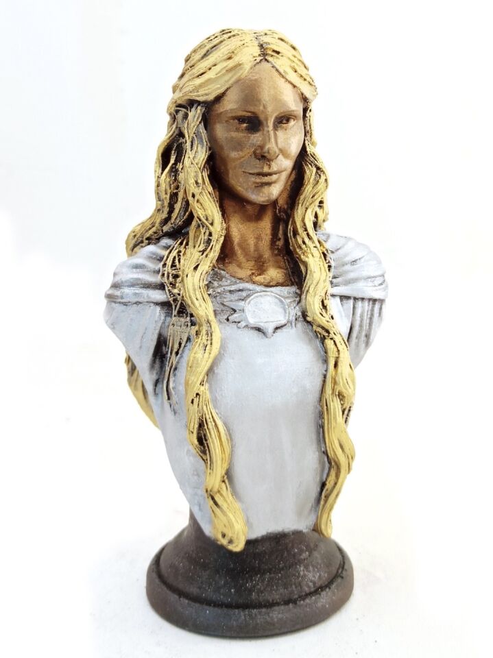 Polyester Galadriel Büst Küçük Boy Şık Tasarımlı Fonksiyonel Ürün