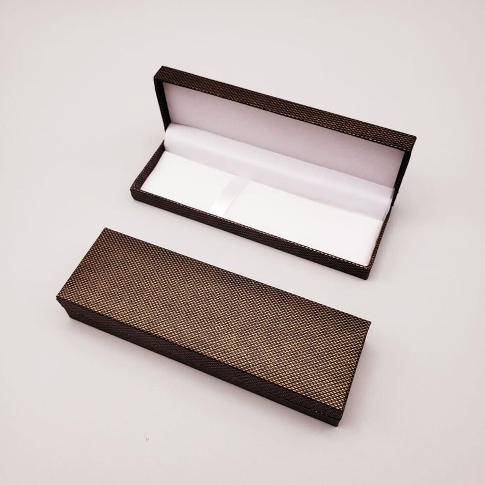 Kahverengi Hediyelik Kalem Kutusu Şık Tasarımlı Fonksiyonel Ürün