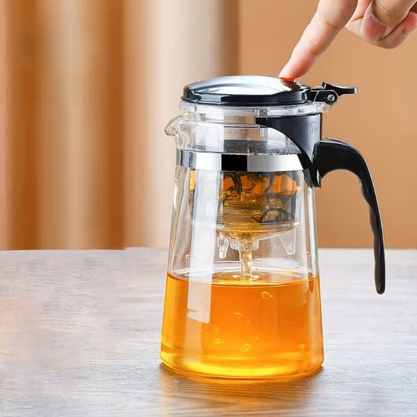 Otomatik Basmalı Demlik 900 ml Çok Fonksiyonlu Ürün