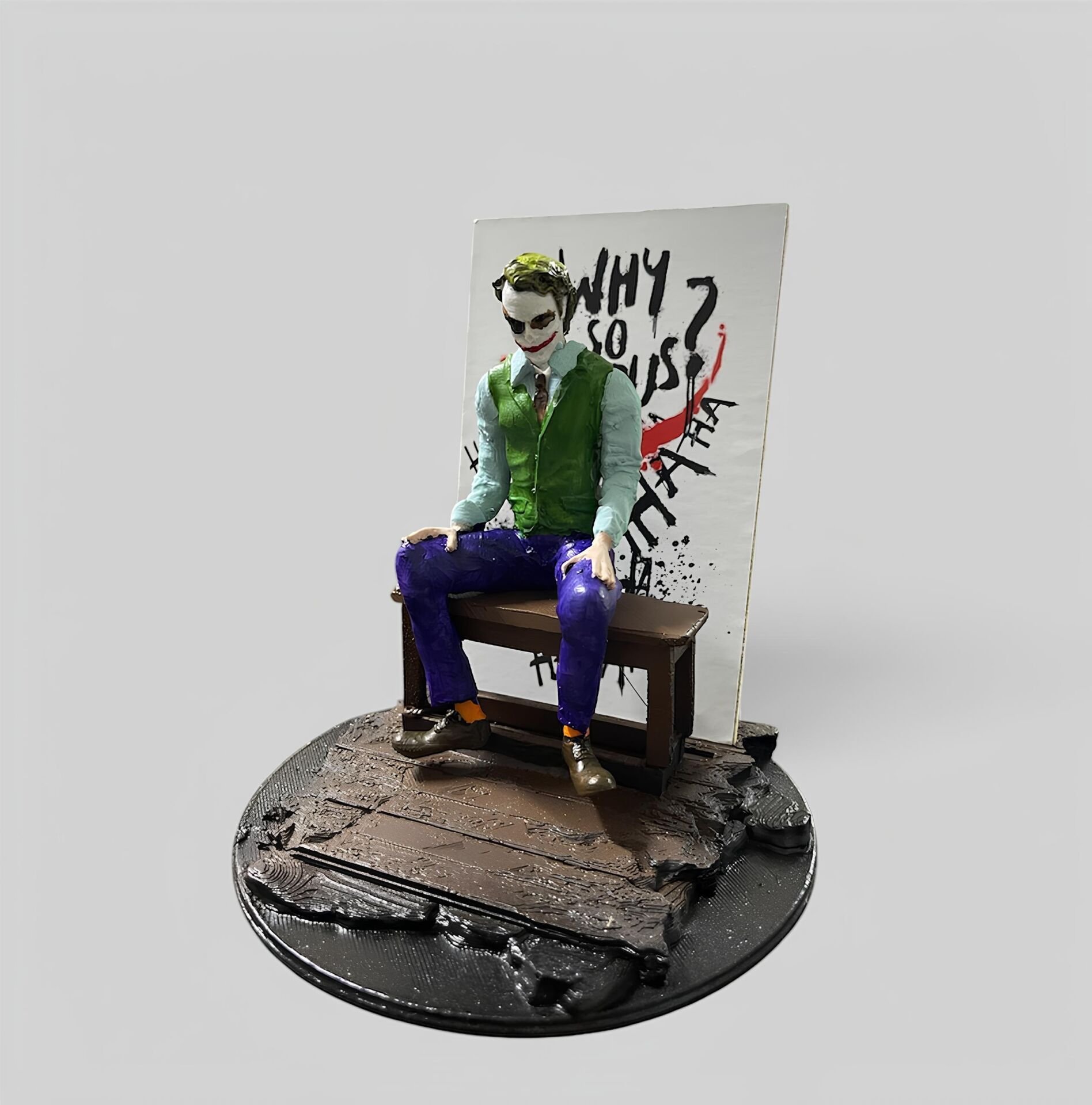 Polyester Joker Figürü Şık Tasarımlı Fonksiyonel Ürün