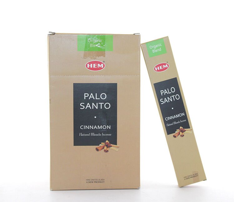 Hem Organic Blend Series Palo Santo Cinnamon Masala Aromalı Çubuk Tütsü Şık Tasarımlı Fonksiyonel Ürün