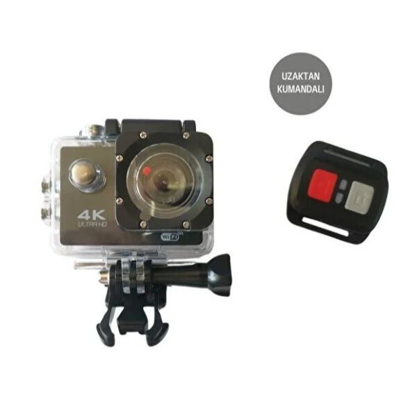 Kumandalı 4K Wi-Fi Aksiyon Kamerası Şık Tasarımıyla Benzersiz Kullanım Deneyimi Hayatınızı Kolaylaştıracak Ürünler