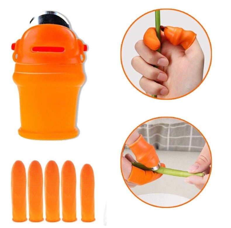 Baş Parmak Sebze Ayıklayıcı Set Kadın Şık Tasarımlı Fonksiyonel Ürün