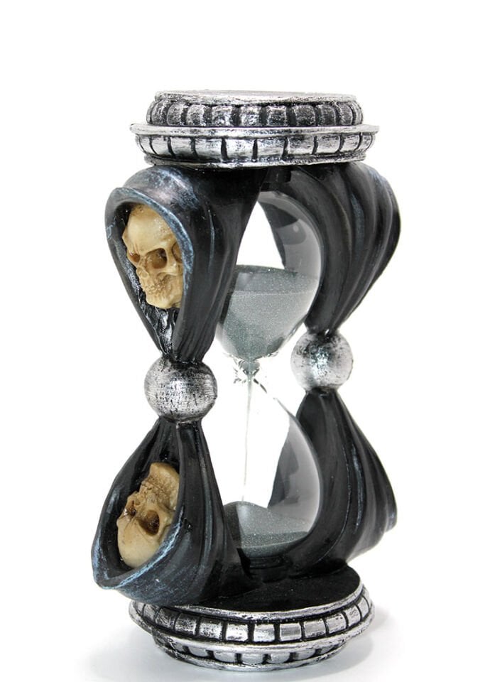 Polyester Kurukafa Kum Saati Model 1 Şık Tasarımlı Fonksiyonel Ürün