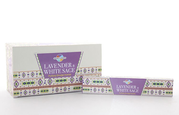 Hem Sacred Elements Lavender White Sage Masala Aromalı Çubuk Tütsü Şık Tasarımlı Fonksiyonel Ürün