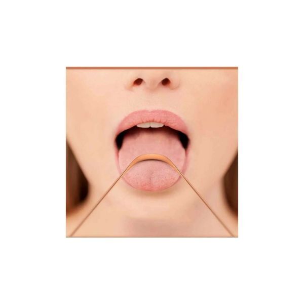 Hijyenik Bakır Dil Fırçası Şık Tasarımlı Fonksiyonel Ürün