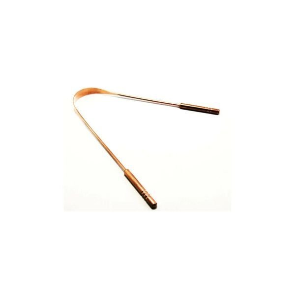 Hijyenik Bakır Dil Fırçası Şık Tasarımlı Fonksiyonel Ürün