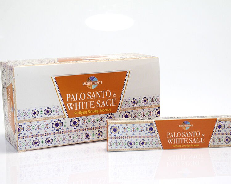 Hem Sacred Elements Palo Santo White Sage Masala Tütsü Şık Tasarımlı Fonksiyonel Ürün