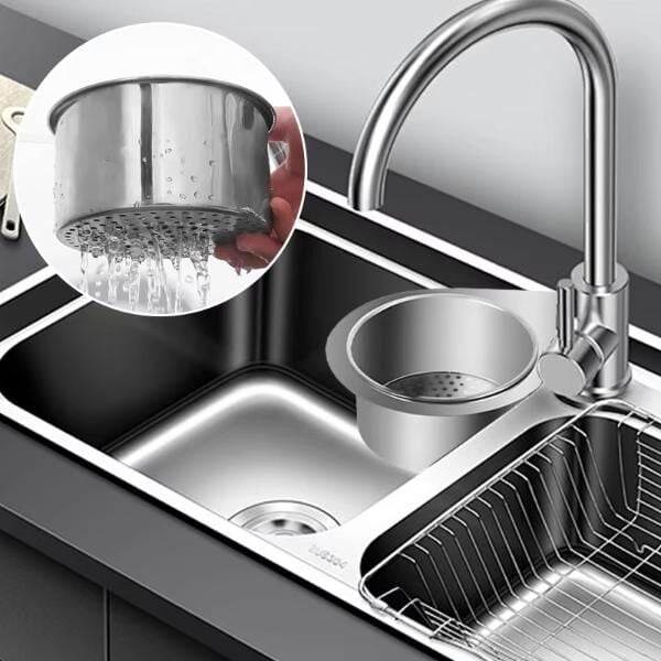 Kuğu Tasarımlı Paslanmaz Lavabo Drenaj Sepeti Şık Tasarımıyla Benzersiz Kullanım Deneyimi Hayatınızı Kolaylaştıracak Ürünler