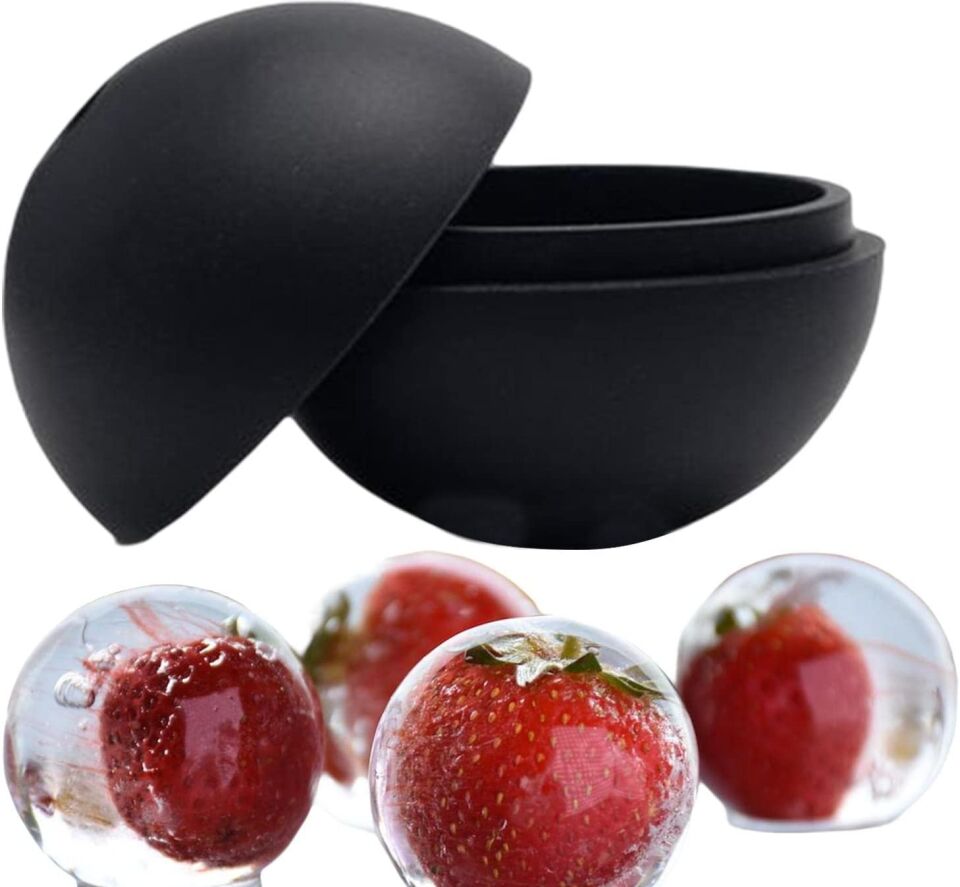 Küre Şeklinde Buz Yapma Kalıbı Şık Tasarımlı Fonksiyonel Ürün