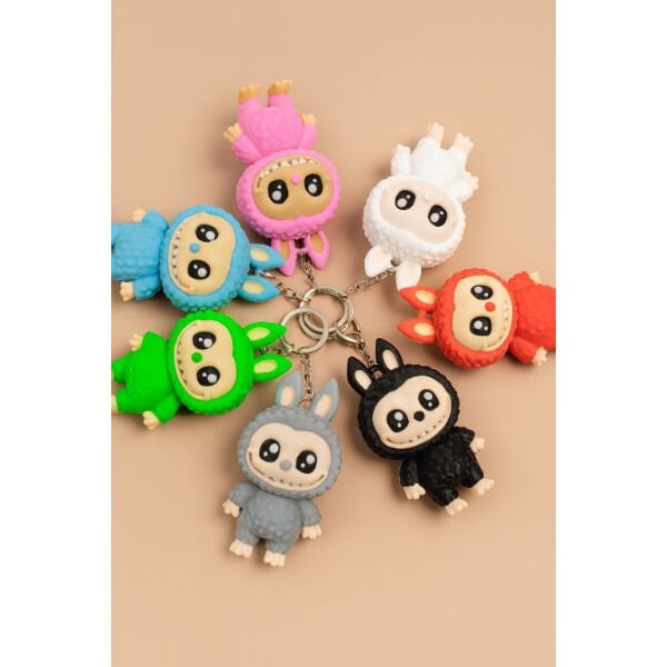 Labubu Figürlü Anahtarlık Şık Tasarımlı Fonksiyonel Ürün