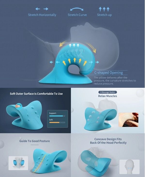 Boyun Omuz Rahatlatıcı Yastık Şık Tasarımıyla Benzersiz Kullanım Deneyimi Hayatınızı Kolaylaştıracak Ürünler