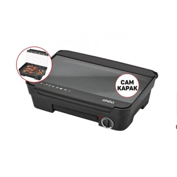 Sinbo Elektrikli Izgara Cam Kapaklı Çok Fonksiyonlu Ürün