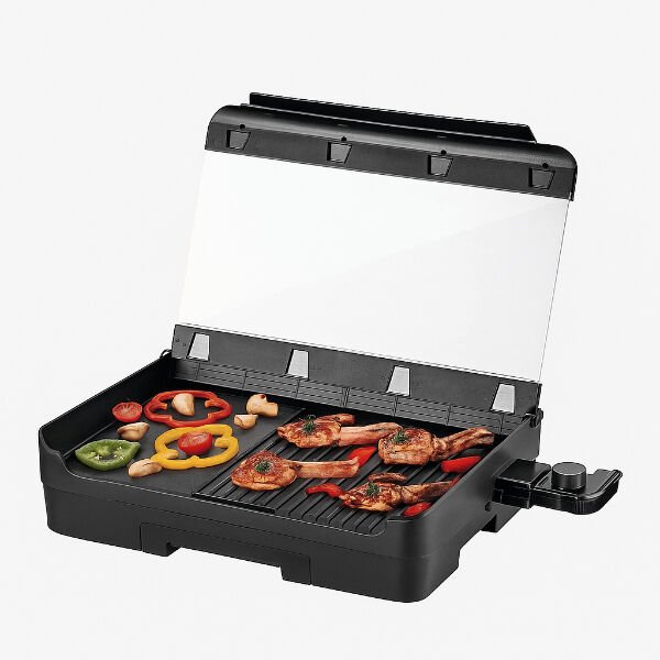 Sinbo Elektrikli Izgara Cam Kapaklı Çok Fonksiyonlu Ürün