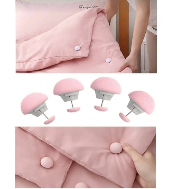 Yorgan Ve Nevresim Sabitleme Seti 4 Adet Şık Tasarımlı Fonksiyonel Ürün