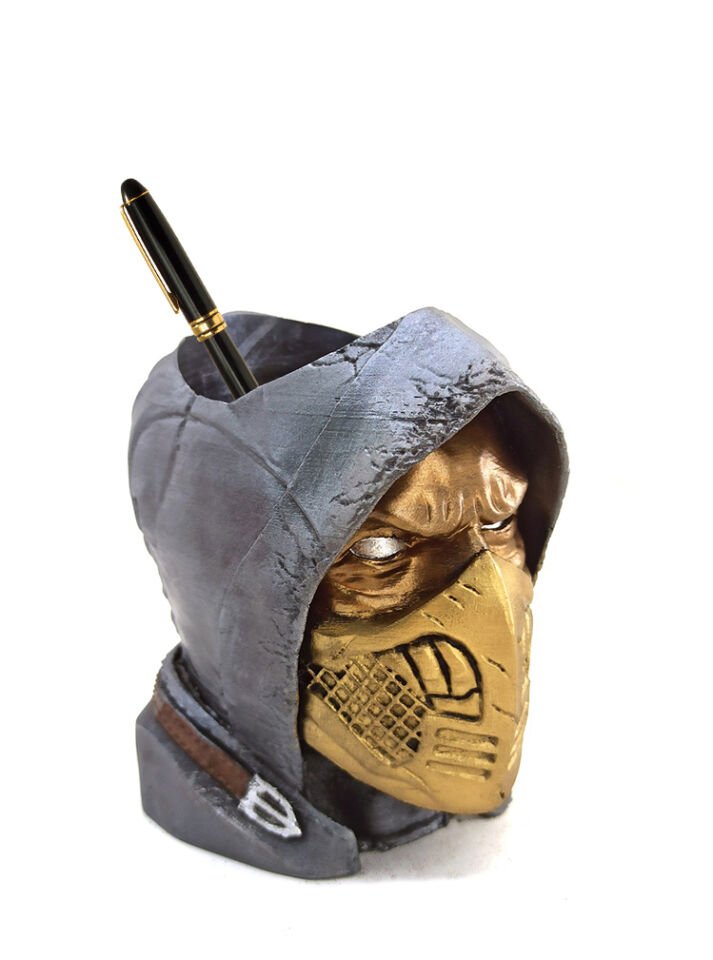 Polyester Scorpion Kalemlik Şık Tasarımlı Fonksiyonel Ürün