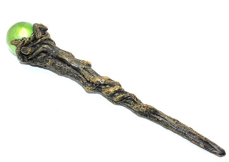 Polyester Sihirli Asa Model 1 Yeşil Detaylı Şık Tasarımlı Fonksiyonel Ürün