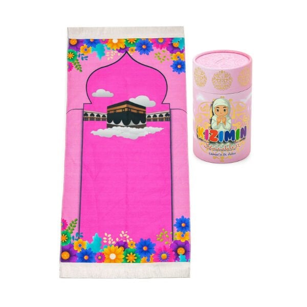 Namaza İlk Adım Kızımın Seccadesi Şık Tasarımlı Fonksiyonel Ürün