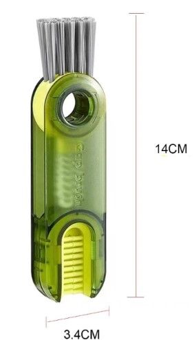 3 Fonksiyonlu Çok Amaçlı Temizleme Fırçası Şık Tasarımlı Fonksiyonel Ürün