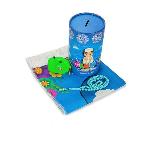 Namaza İlk Adım Oğlumun Seccadesi Şık Tasarımlı Fonksiyonel Ürün