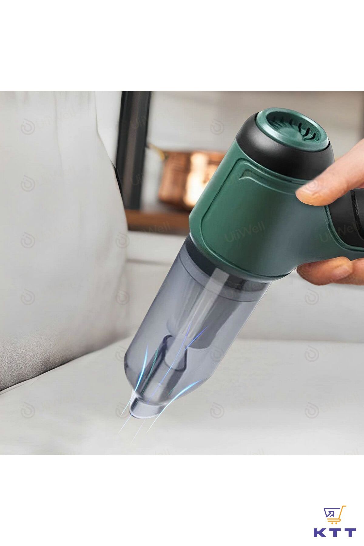 Air Blower Araba Süpürgesi Yeşil