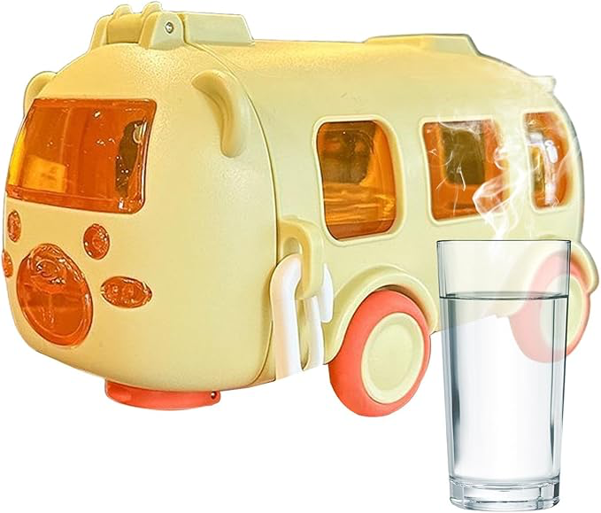 Otobüs Şeklinde Su Matarası Şık Tasarımlı Fonksiyonel Ürün