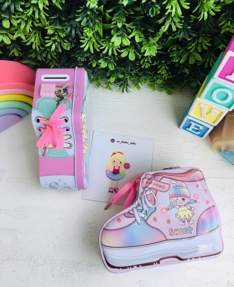 Ayakkabı Tasarımlı Kumbara Şık Tasarımlı Fonksiyonel Ürün