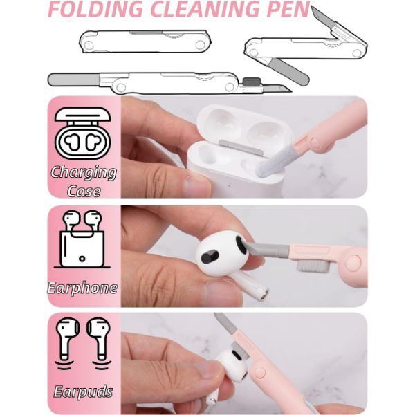 Çok Amaçlı Temizleyici Kit  ve Telefon Standı Şık Tasarımlı Fonksiyonel Ürün