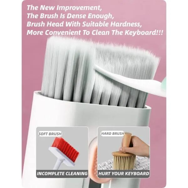 Çok Amaçlı Temizleyici Kit  ve Telefon Standı Şık Tasarımlı Fonksiyonel Ürün