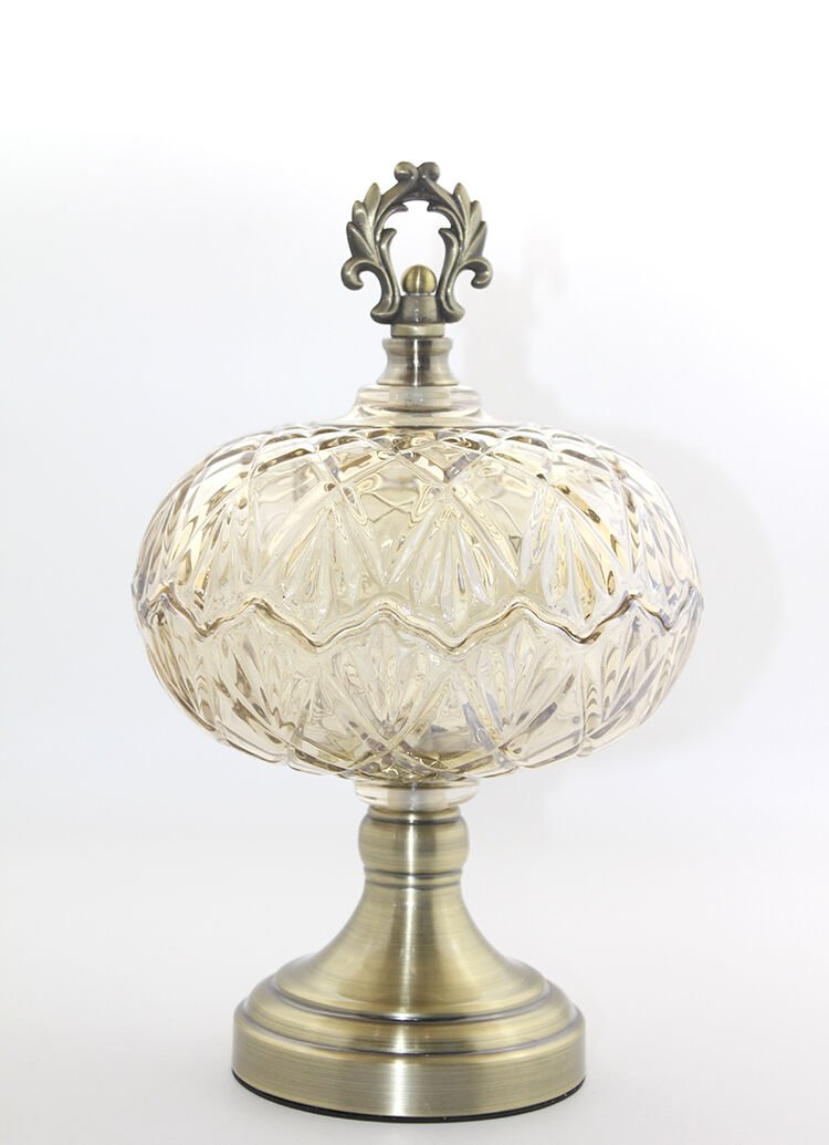 Kapaklı Cam Şekerlik Model 3 Şık Tasarımlı Fonksiyonel Ürün