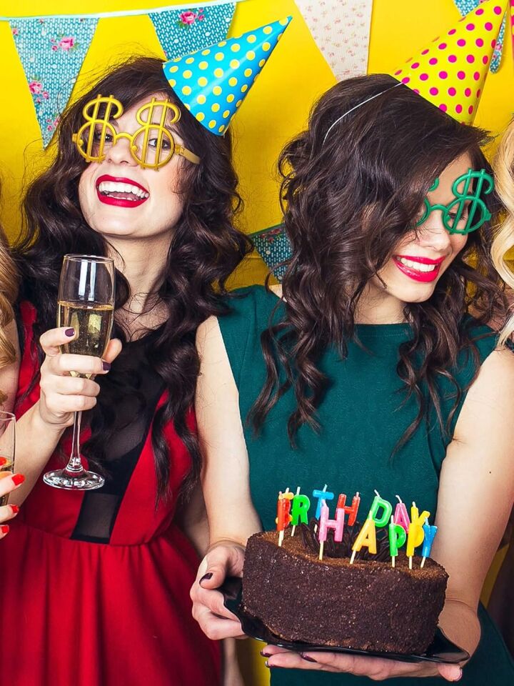 Dolar Şekilli Metalize Parti Gözlüğü 6 Adet Şık Tasarımlı Fonksiyonel Ürün