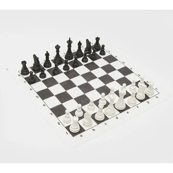 Büyük Rulo Satranç Seti Şık Tasarımlı Fonksiyonel Ürün