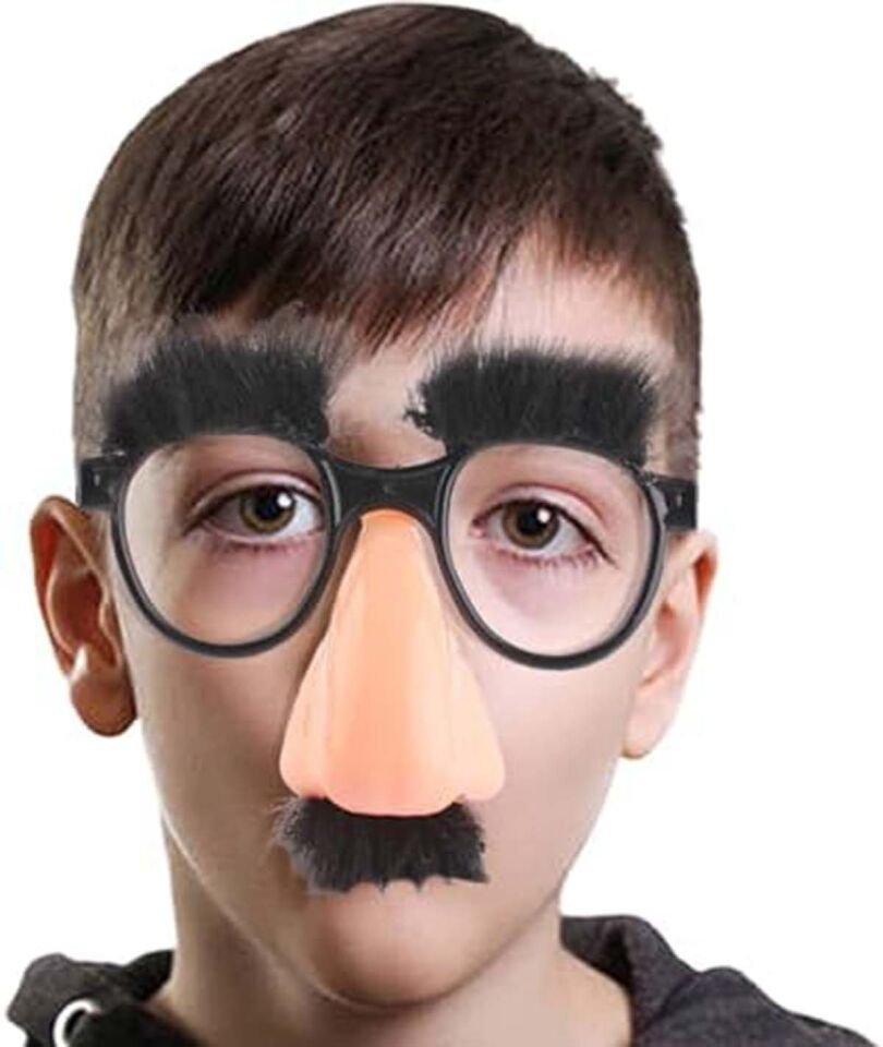 Eğlenceli Kılık Değiştirme Kaş Bıyık Mizah Gözlüğü 9x13 cm Şık Tasarımlı Fonksiyonel Ürün
