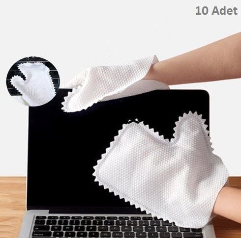 Temizlik Toz Alma Eldiveni 10 Adet Şık Tasarımlı Fonksiyonel Ürün