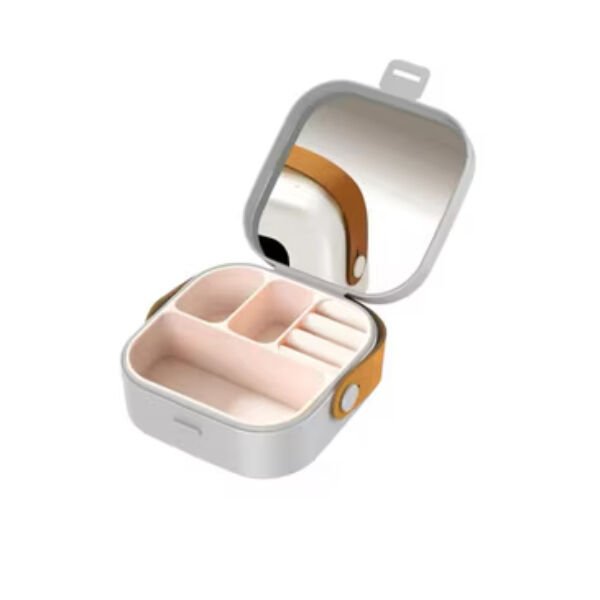 Aynalı Makyaj Kutusu Çanta Boy Şık Tasarımlı Fonksiyonel Ürün