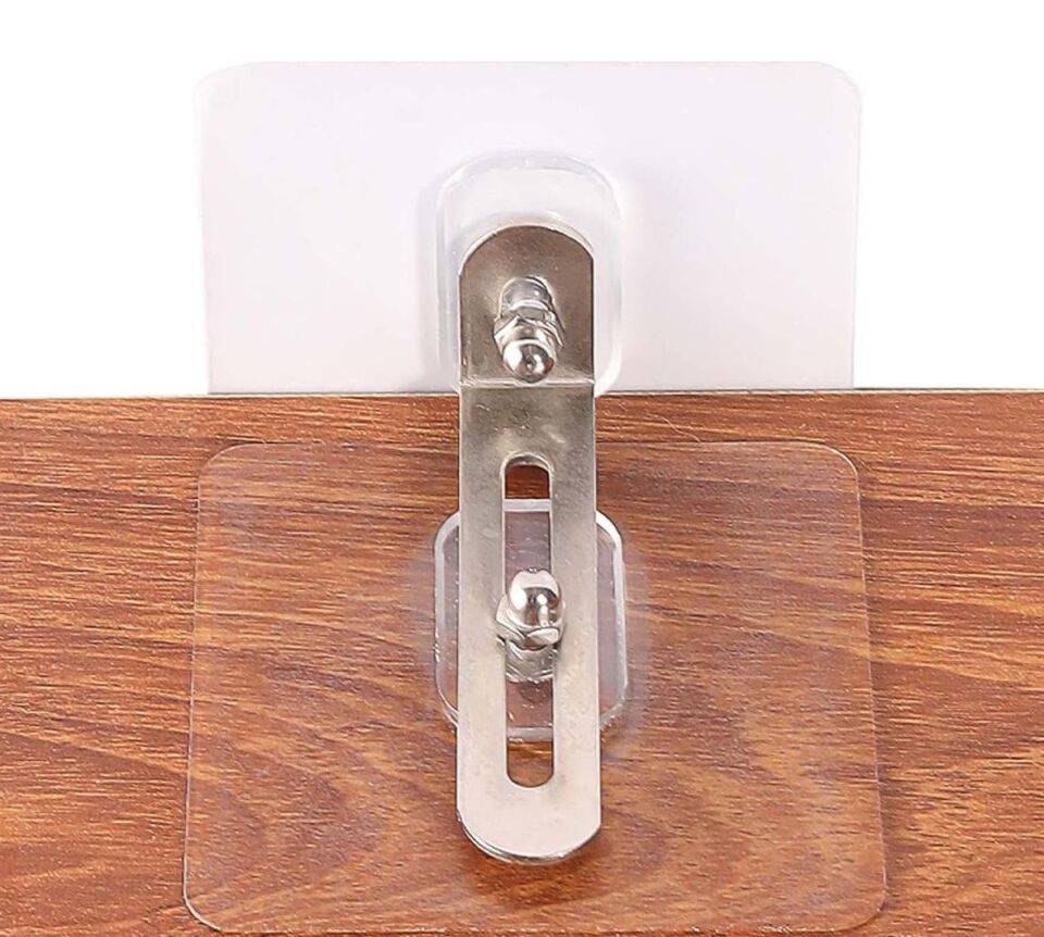 Kendinden Yapışkanlı Mobilya Sabitleme Aparatı Şık Tasarımlı Fonksiyonel Ürün