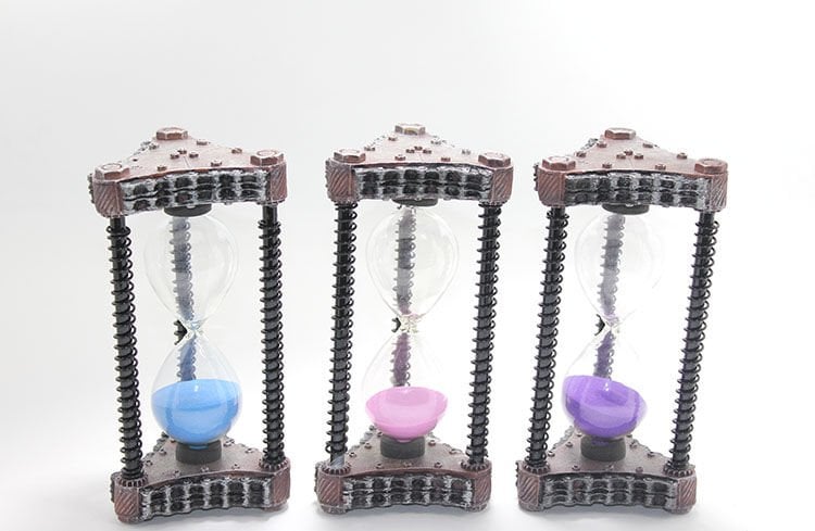 Polyester Tasarım Kum Saati Model 1 Şık Tasarımlı Fonksiyonel Ürün